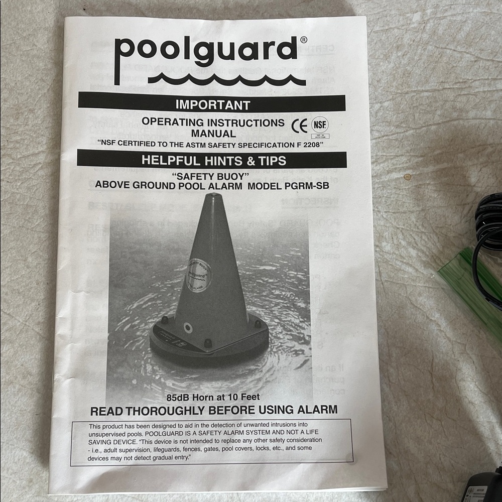 Red Safety Buoy Pool Alarm - Picture 2 of 8